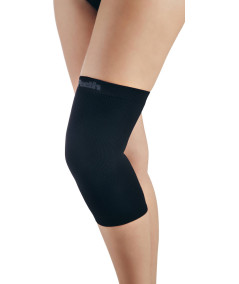 Knee support with terry cloth