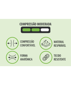 Manga de compressão