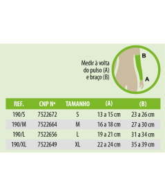 Manga de compressão