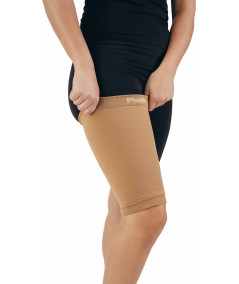 Thigh support with terry cloth